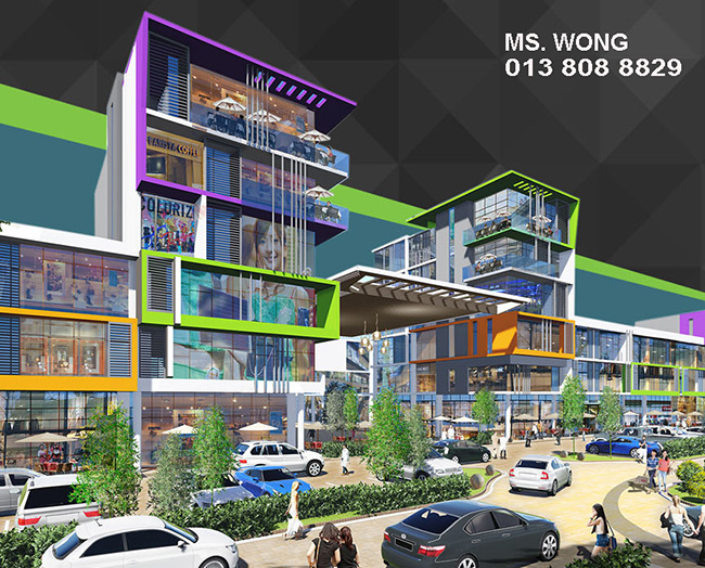 Gala City 3 - 6 Storey Commercial Shop House Stampin Kuching Sarawak