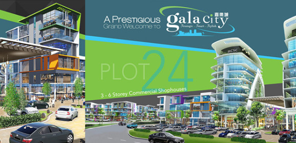 Gala City Kuching Stampin 3 – 6 Storey Shop House